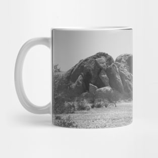 Huge Bolders from Joshua National tree Park Photo V4 Mug